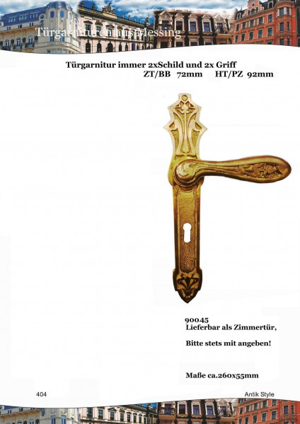 Türgarnituren Jugendstil Seite 0404