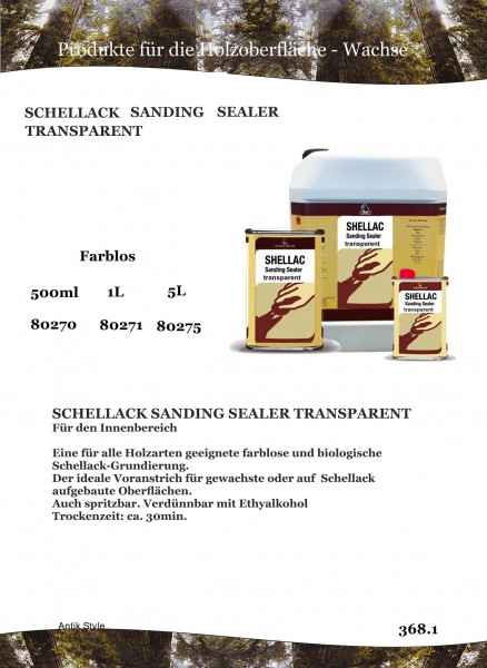Schellackgrundierung