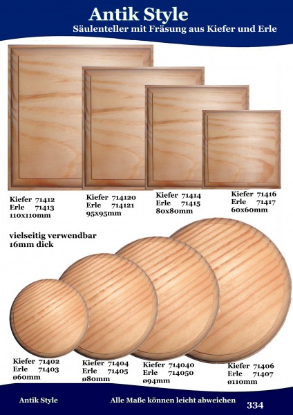 Säulenteller Seite 0334