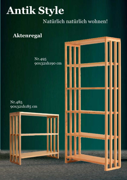 39 Massivholzmöbel Erle Aktenregal Seite 0464