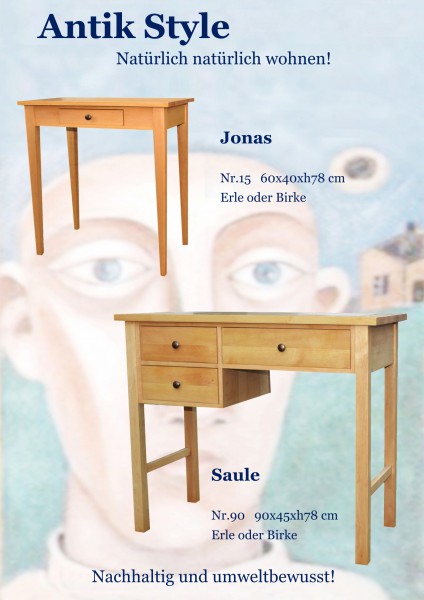Massivholzmöbel Erle Schreibtische Seite 0437
