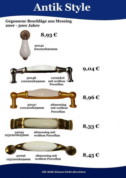 20er Jahre bis Art Déco Seite 05