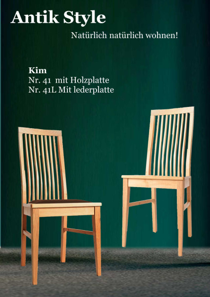 30 Massivholzmöbel Erle Stühle Kim Seite 0454