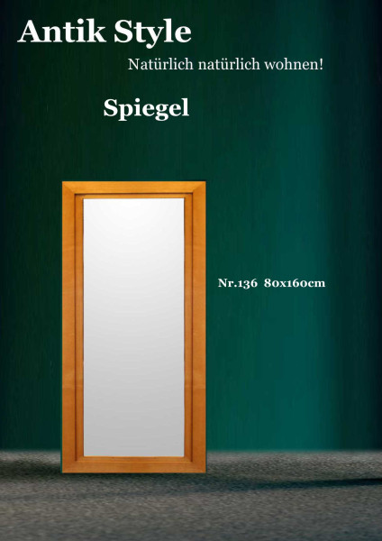 136 Spiegel 80x160cm