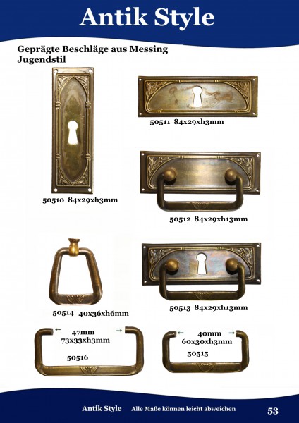 Jugendstil bis Art Déco. Seite 53