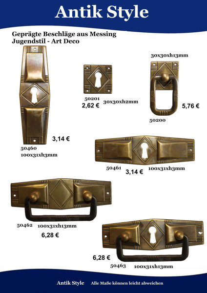 Jugendstil bis Art Déco. Seite 48