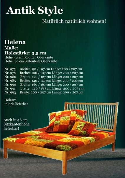 Massivholzmöbel Erle Betten Helena Seite 0516