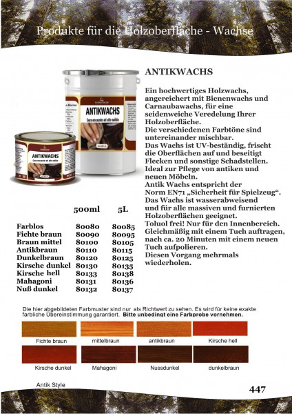 Antikwachs Seite 0365