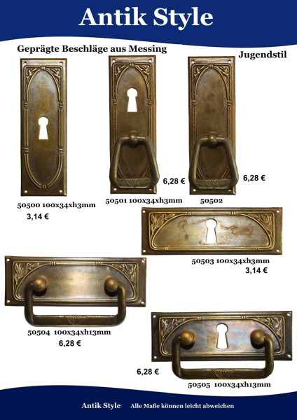 Jugendstil bis Art Déco. Seite 52