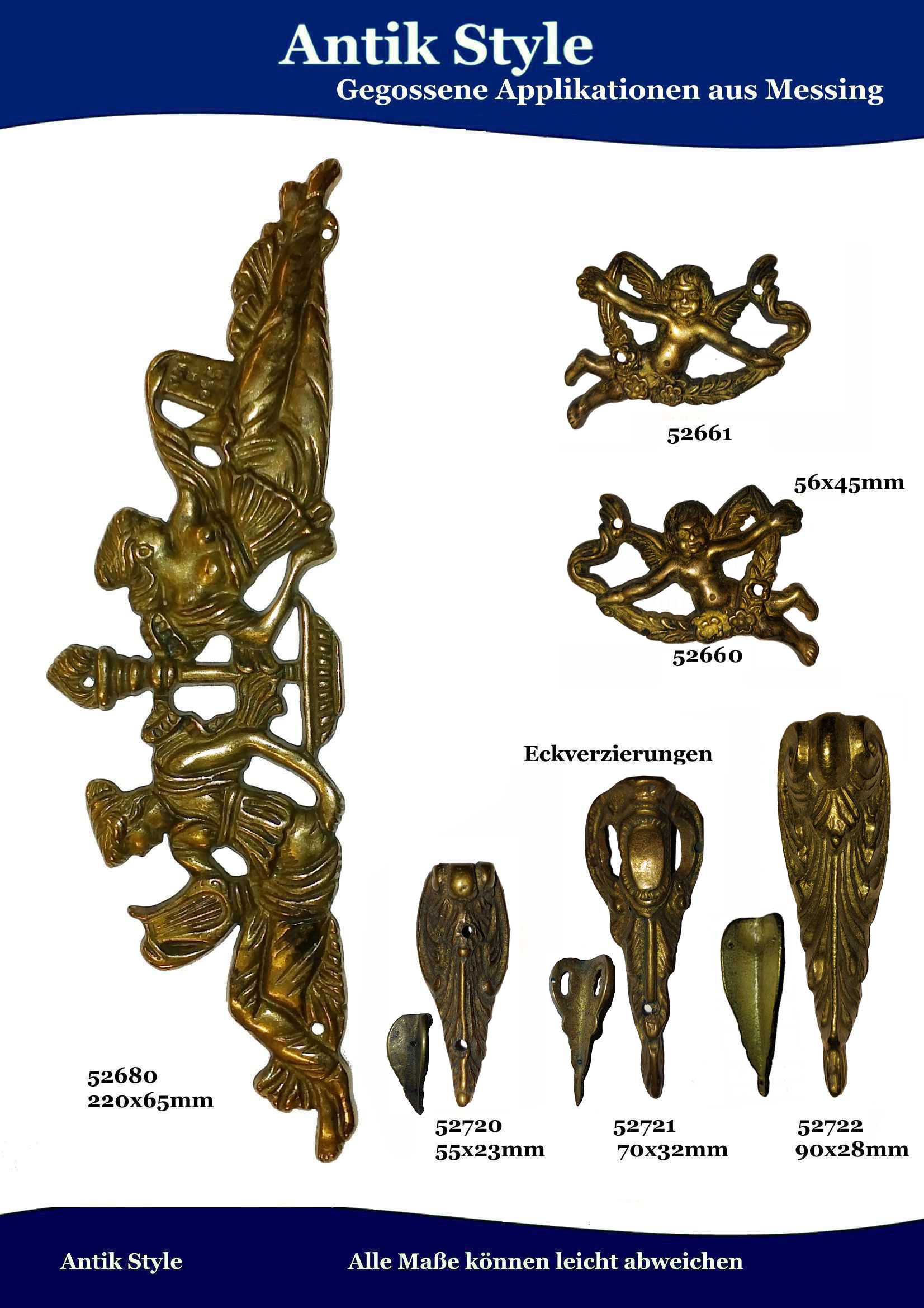 Holzblumen-Applikation 30x30cm - Möbeldekoration Für Türen & Schränke
