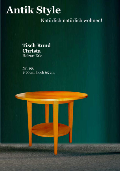 0196 Runde Tische Durchmesser 70cm Höhe65cm