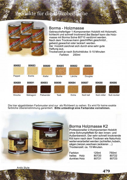 Holzmasse Seite 0383