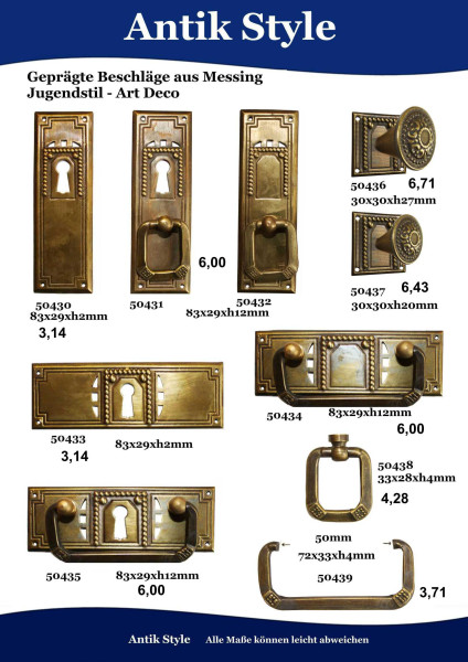 Jugendstil bis Art Déco. Seite 44