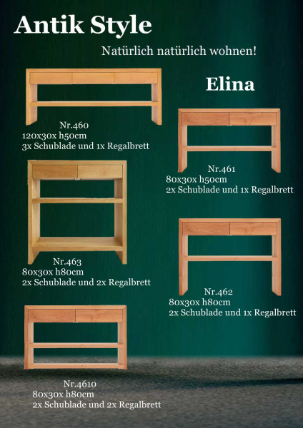37 Massivholzmöbel Erle Garderobe Seite 0506