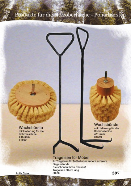 Wachsbürsten