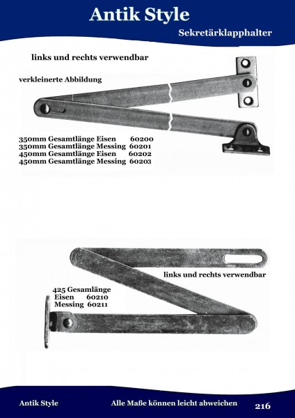 Sekretärklapphalter Seite 266