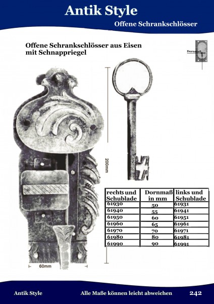 Schrankschloss Seite 302