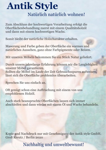 Massivholzmöbel Erle Vollholzmöbel Seite 0430..