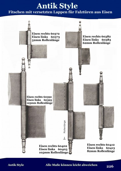 Fitschen aus Eisen Seite 279