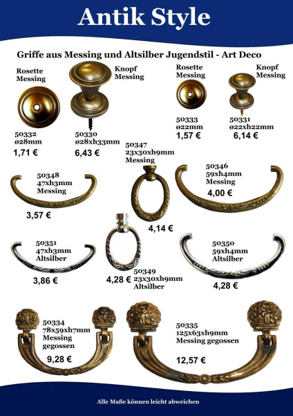 Möbelgriffe und Ringe Seite 34