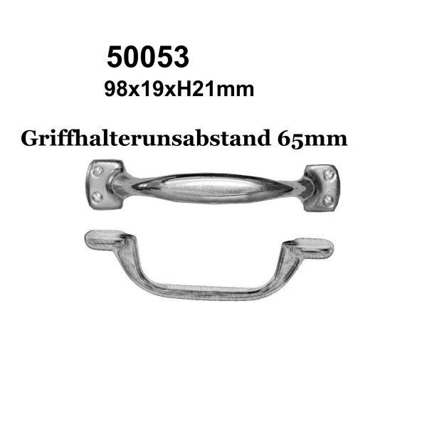 Bügelgriff verchromt 98x19mm