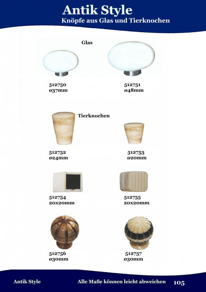 Knöpfe aus Glas und Tierknochen Seite 126