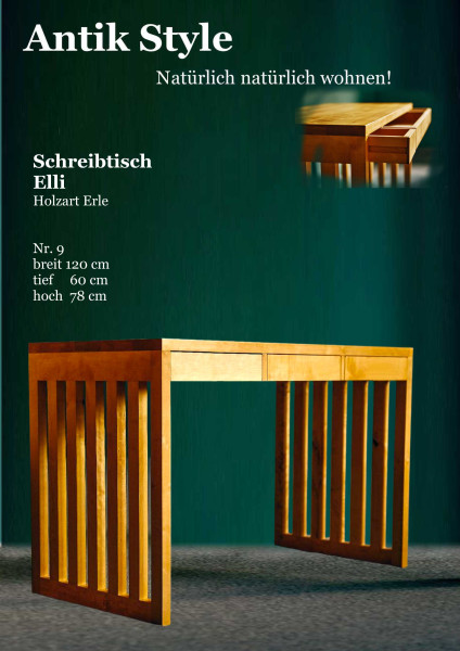 20 Vollholzmöbel Erle Schreibtische Seite 0436