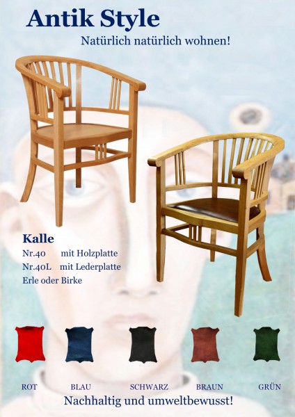 Massivholzmöbel Erle Stühle Kalle Seite 0456