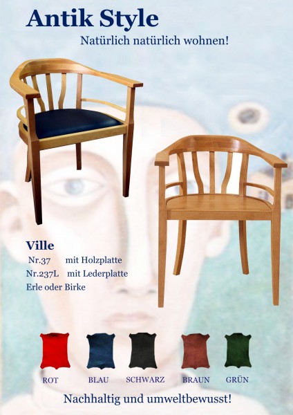 Vollholzmöbel Erle Stühle Ville Seite 0455
