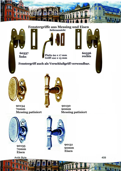 S.584 Fenstergriffe