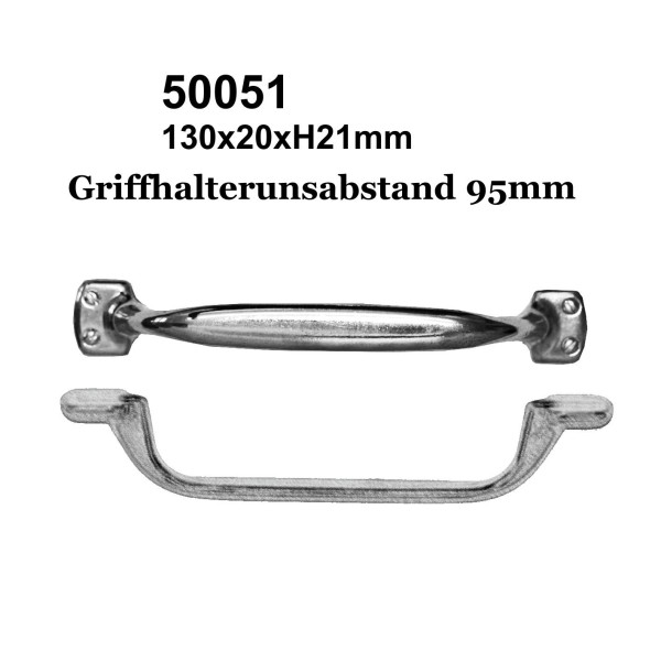 Bügelgriff verchromt 130×20 mm