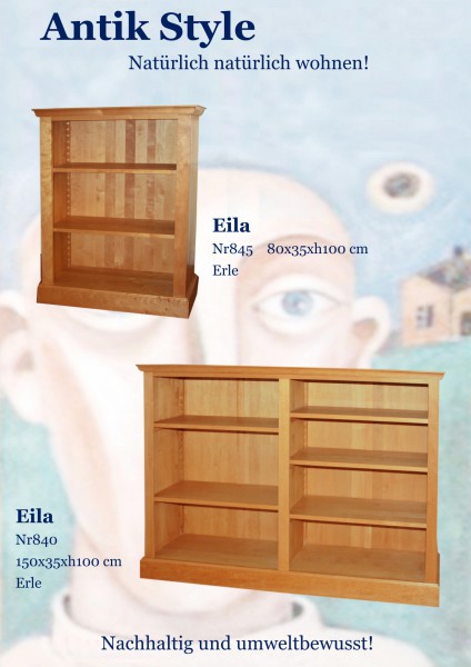 Vollholzmöbel Erle Regale Seite 0496