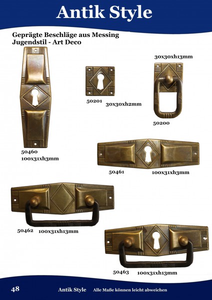 Jugendstil bis Art Déco. Seite 48
