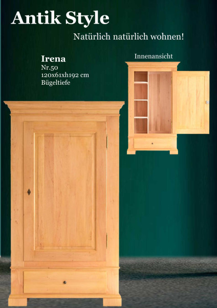 42 Massivholzmöbel Erle Kleiderschrank Irena Seite 0466