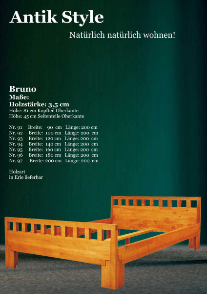 Massivholzmöbel Erle Betten Bruno Seite 0511
