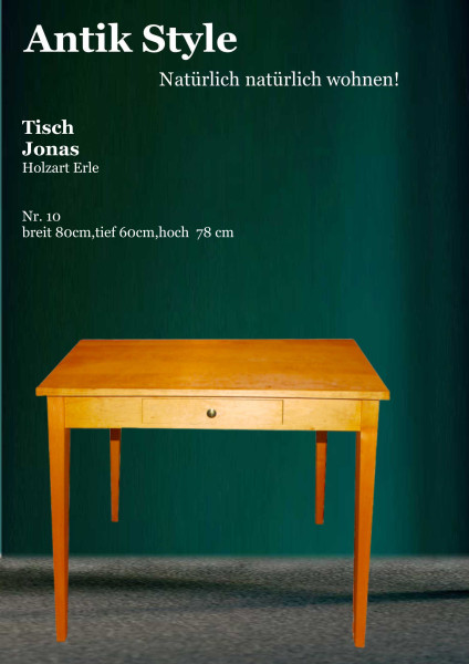 010 Vollholzmöbel Erle Esstische Seite 0438