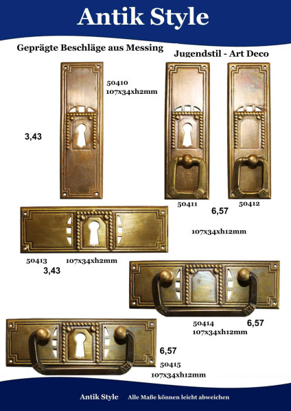 Jugendstil bis Art Déco. Seite 42