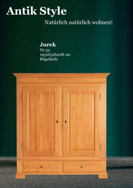 56 Massivholzmöbel Erle Kleiderschrank Jurek Seite 0469