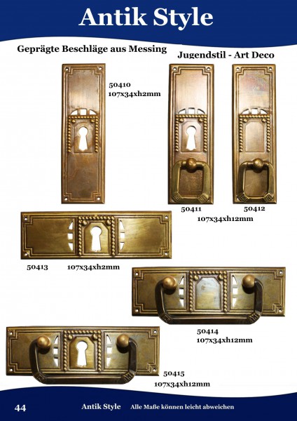Jugendstil bis Art Déco. Seite 42
