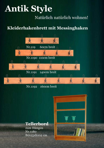 22 Vollholzmöbel Erle Hakenleisten Seite 0504