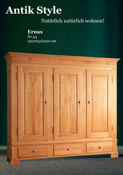 59 Massivholzmöbel Erle Kleiderschrank Ernas Seite 0470